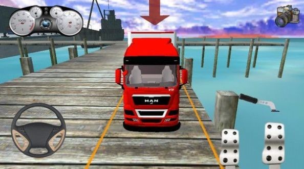 真實(shí)半掛車模擬Semi Driver: Trailer Parking 3D