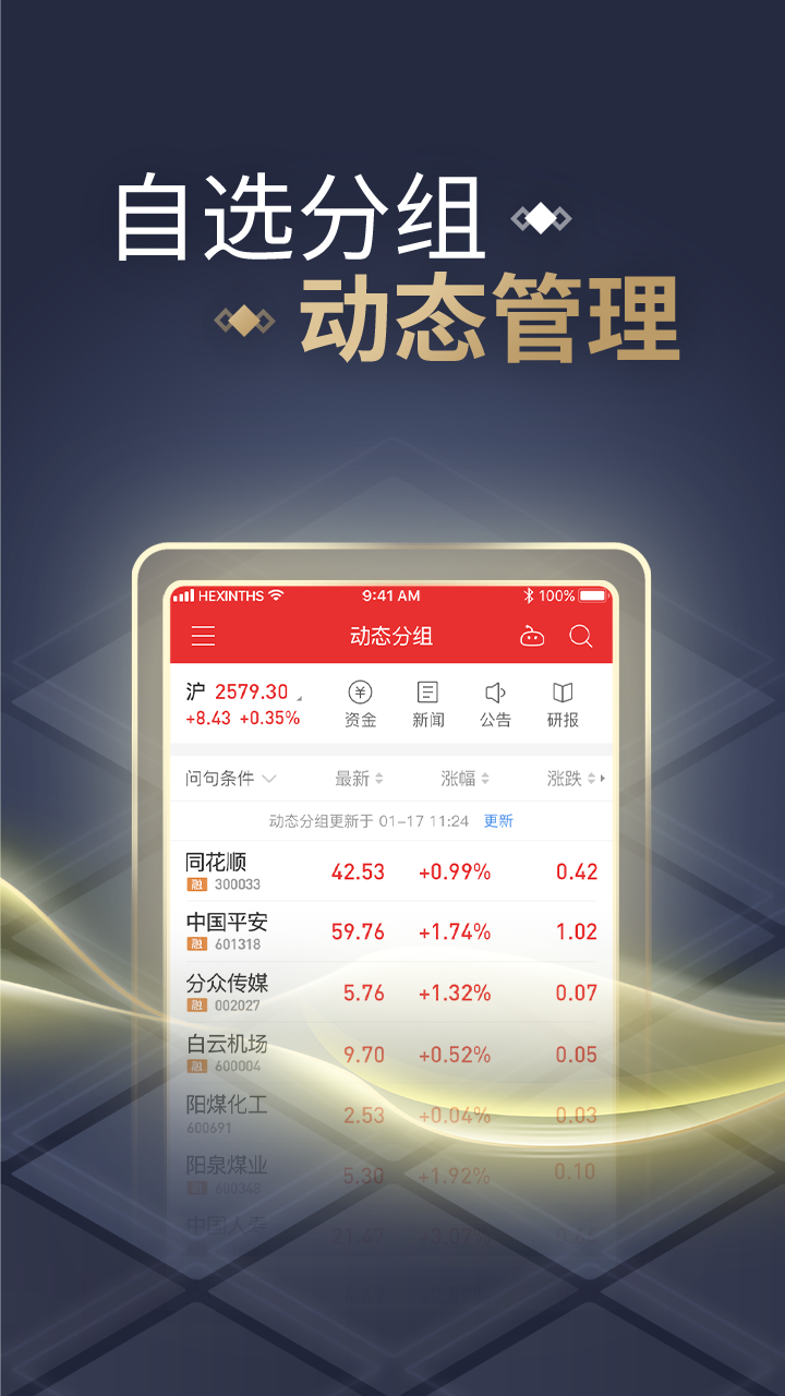 同花順手機炒股股票軟件
