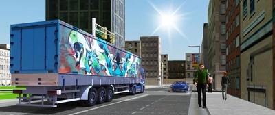 18輪大卡車(chē)模擬游戲