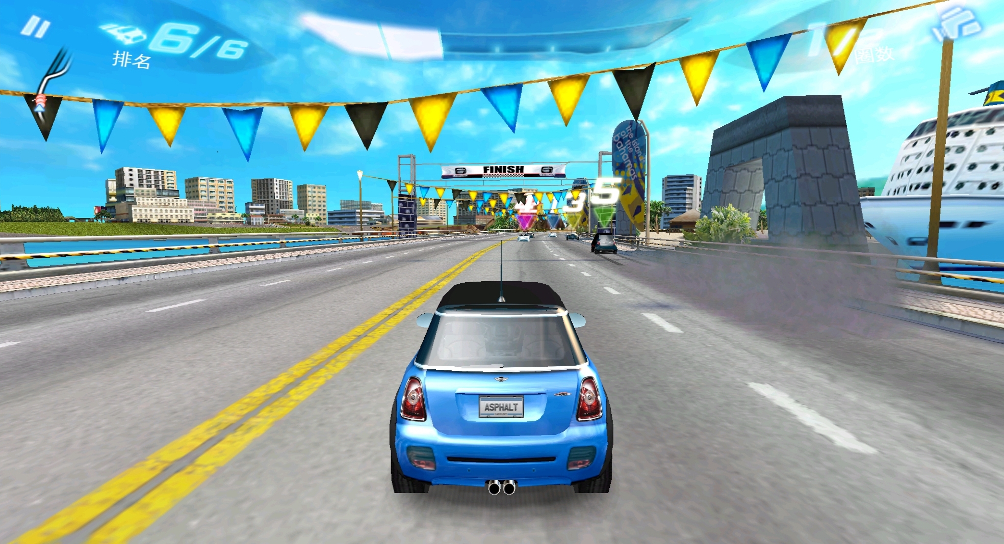 都市賽車(chē)6火線追擊（Asphalt 6 HD）