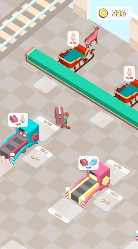 圣诞老人的玩具工厂游戏