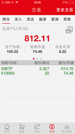 中信證券標準版