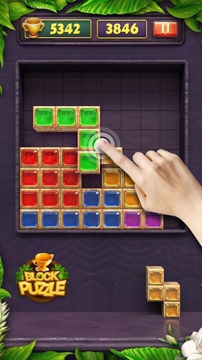 块宝石拼图游戏(block puzzle jewel)