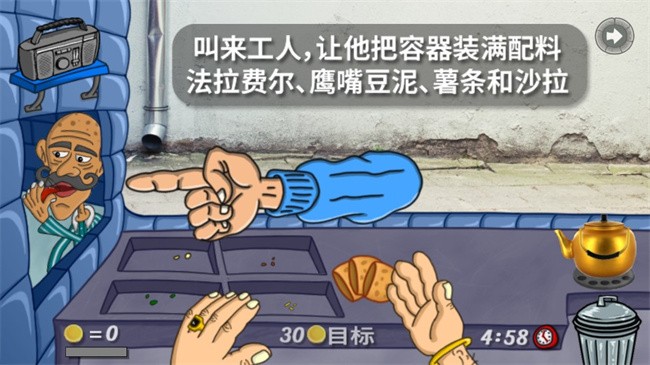 法拉费尔之王餐厅汉化版