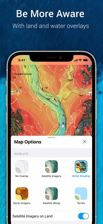 navionics boating電子海圖軟件