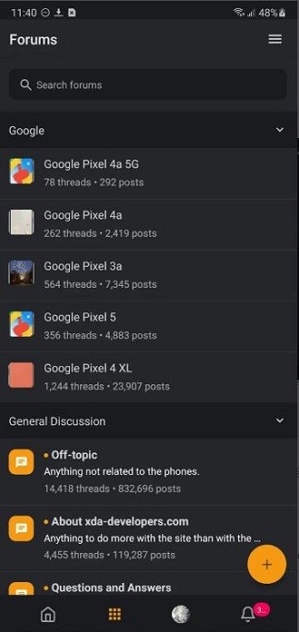 XDA論壇app(XDA Developers)