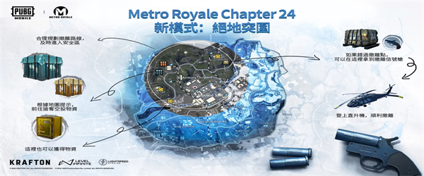 pubg絕地求生地鐵逃生突擊模式怎么玩