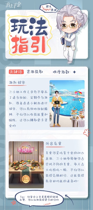 我本千金資源獲取攻略