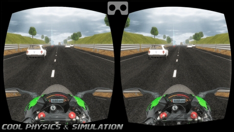 vr自行车竞速手机游戏