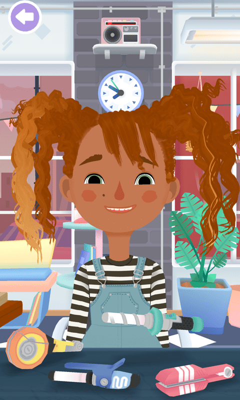 小小理发师游戏