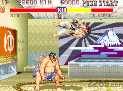 街头霸王2四大天王游戏rom