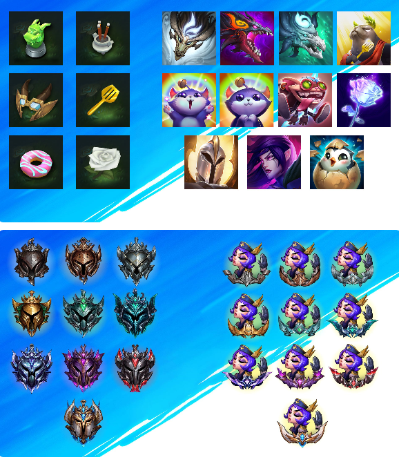 即可提升赛季征程等级,获得排位赛专属赛季皮肤,头像,名片框和排位币