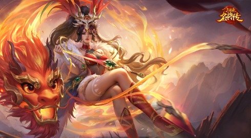 恭贺新禧,三国杀名将传推出限定武将祝融