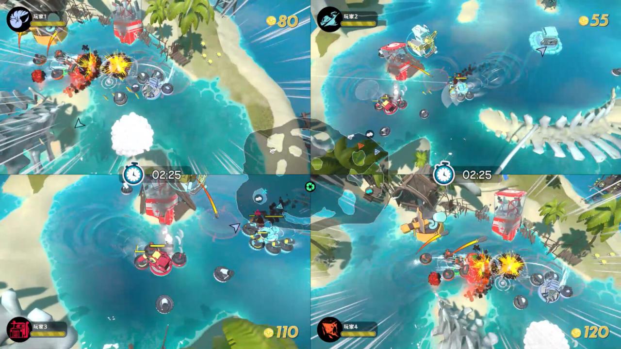 休闲海战射击游戏《瓶盖战舰》Steam页面 支持简体中文