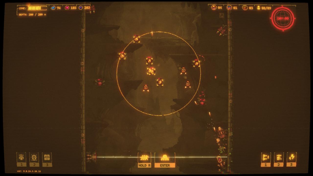 策略游戏《Drill Core》Steam页面 支持简繁体中文